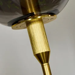 Lampes Art Déco-hofstein Lampadaire Berle Or, 1 lumière