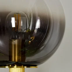 Lampes Art Déco-hofstein Lampadaire Berle Or, 1 lumière