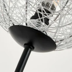 hofstein Lampadaire Bernado Argenté, 3 lumières