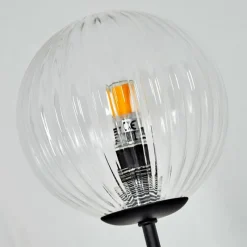 hofstein Lampadaire Bernado Noir, 5 lumières