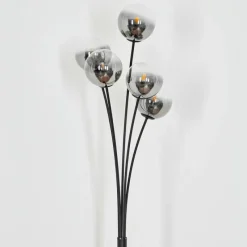 hofstein Lampadaire Bernado Noir, 5 lumières