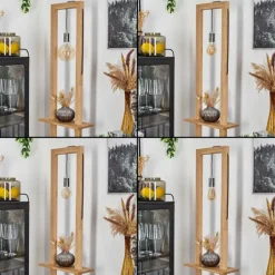 Style Boho-Chic-hofstein Lampadaire Bernal Écru, 1 lumière