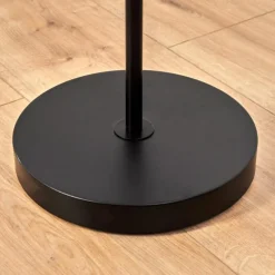 Lampes En Tissu-hofstein Lampadaire Bongal Noir, 1 lumière