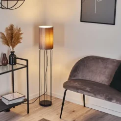Lampes En Tissu-hofstein Lampadaire Bornalle Noir, 1 lumière