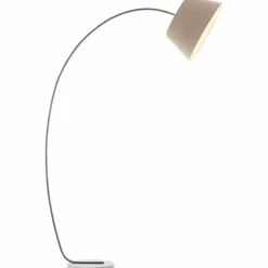 Lampes En Tissu-Luminaires Brilliant Lampadaire Brilliant Brok Gris, 1 lumière