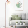 Luminaires Scandinaves-Luminaires Brilliant Lampadaire Brilliant Erena Rose, 1 lumière