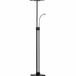 Luminaires Brilliant Lampadaire Brilliant Forrester LED Noir, 2 lumières* Éclairage Led