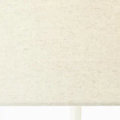 Lampes En Tissu-Luminaires Brilliant Lampadaire Brilliant Lunde Écru, Blanc, 1 lumière