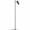 Luminaires Brilliant Lampadaire Brilliant Marty LED Noir, 1 lumière* Éclairage Led