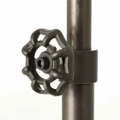 Luminaires Rustiques-Luminaires Brilliant Lampadaire Brilliant Matrix Anthracite, Bois foncé, 1 lumière