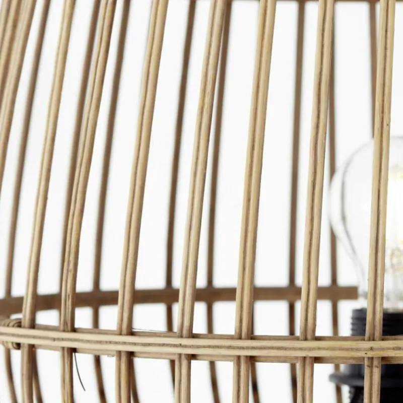 Luminaires Rustiques-Luminaires Brilliant Lampadaire Brilliant Nikka Noir, 1 lumière