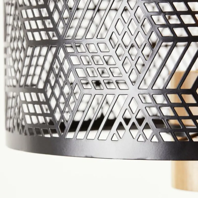 Luminaires Brilliant Lampadaire Brilliant Santy Noir, 1 lumière* Lampadaires Et Lampes Sur Pied