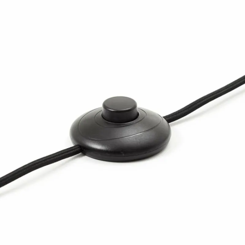 Lampes En Tissu-Luminaires Brilliant Lampadaire Brilliant Waterlilly Noir, 1 lumière