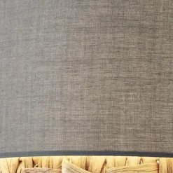 Lampes En Tissu-Luminaires Brilliant Lampadaire Brilliant Waterlilly Noir, 1 lumière