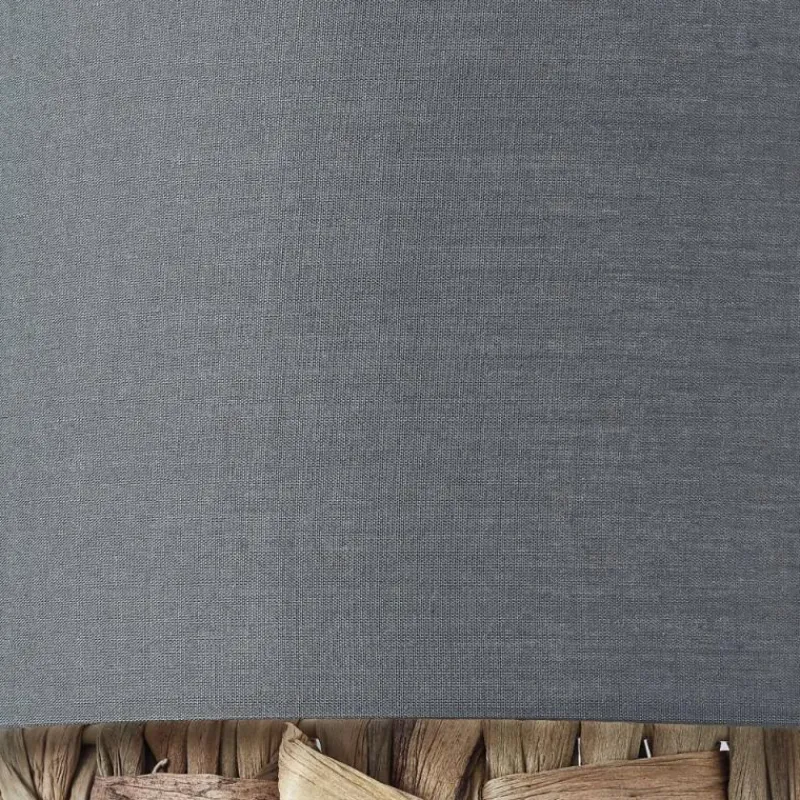 Lampes En Tissu-Luminaires Brilliant Lampadaire Brilliant Waterlilly Noir, 1 lumière