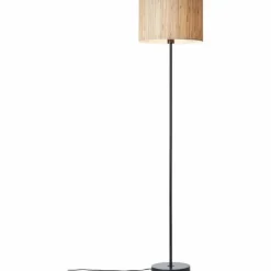 Luminaires Rustiques-Luminaires Brilliant Lampadaire Brilliant Wimea Noir, 1 lumière