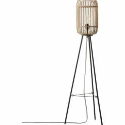 Style Boho-Chic-Luminaires Brilliant Lampadaire Brilliant Woodrow Brun, 1 lumière