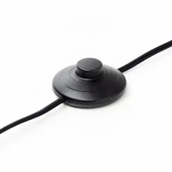 Luminaires Scandinaves-Luminaires Brilliant Lampadaire Brilliant Woodball Noir, 1 lumière