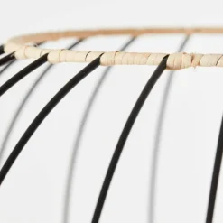 Lampes Vintages & Rétros-Luminaires Brilliant Lampadaire Brilliant-Leuchten Silemia Écru, Noir, 1 lumière