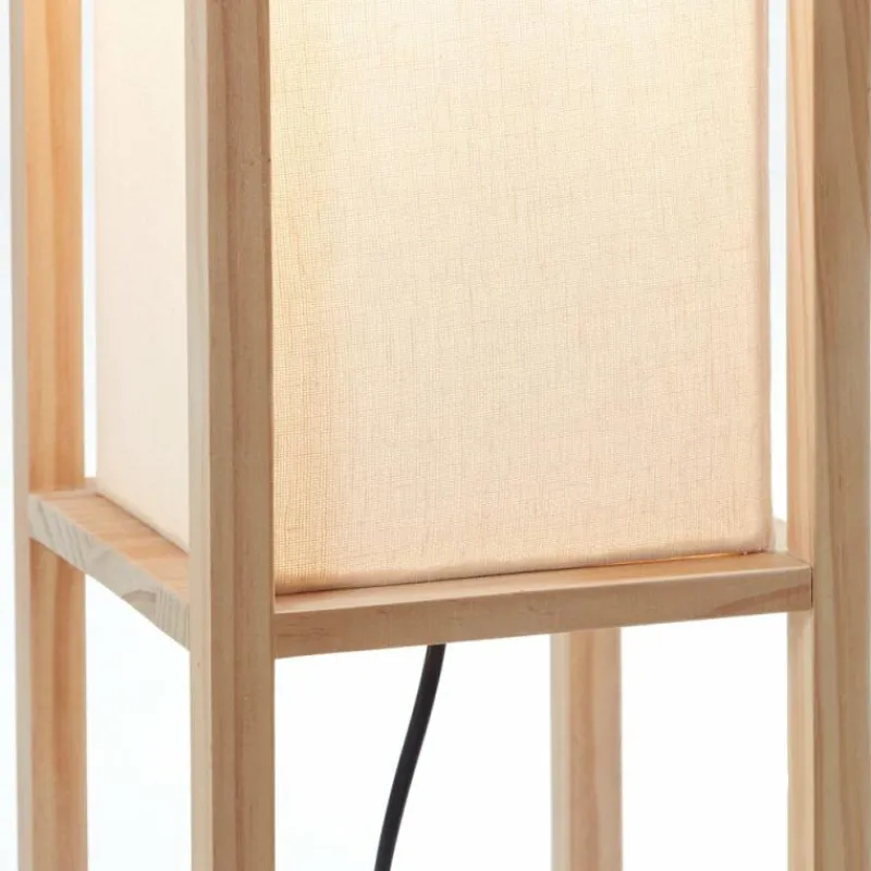 Lampes En Tissu-Luminaires Brilliant Lampadaire Brilliant-Leuchten Seaside Écru, 2 lumières