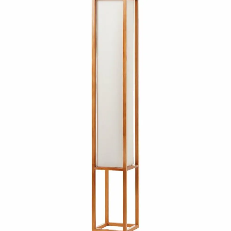 Lampes En Tissu-Luminaires Brilliant Lampadaire Brilliant-Leuchten Seaside Écru, 2 lumières