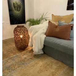 Luminaires Scandinaves-By Rydéns Lampadaire By Rydens Diego Noir, 1 lumière