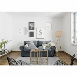 Lampes Dorées-By Rydéns Lampadaire By Rydens Hayden LED Or, 1 lumière