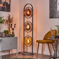 hofstein Lampadaire Cabreiro Anthracite, 1 lumière