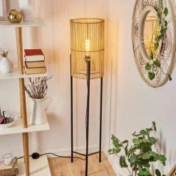 Luminaires Scandinaves-hofstein Lampadaire Calchines Noir, 1 lumière