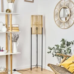 Luminaires Scandinaves-hofstein Lampadaire Calchines Noir, 1 lumière