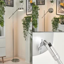 hofstein Lampadaire Camori Chrome, 1 lumière