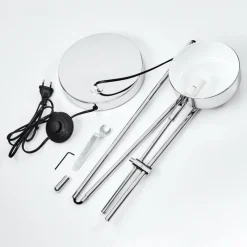 hofstein Lampadaire Camori Chrome, 1 lumière