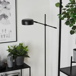 hofstein Lampadaire Camori Noir, 1 lumière