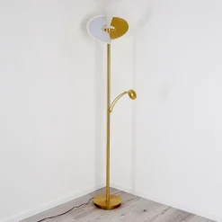 Luminaires Rustiques-hofstein Lampadaire Cazis LED Laiton, 1 lumière