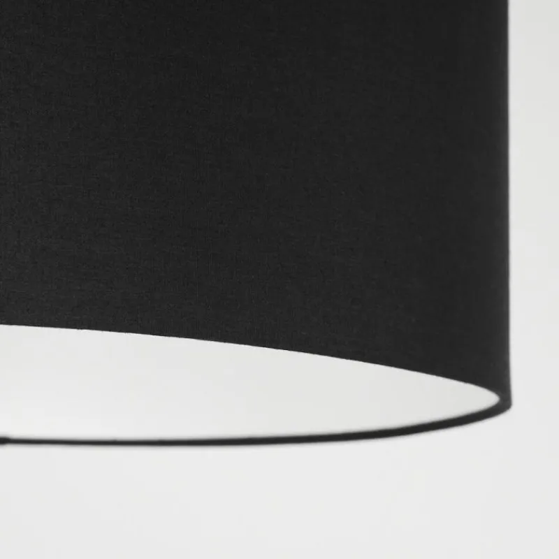 Lampes En Tissu-hofstein Lampadaire Chassagne Noir, 1 lumière