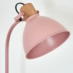 Luminaires Scandinaves-hofstein Lampadaire Chipou Rose, 1 lumière