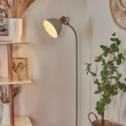 Luminaires Scandinaves-hofstein Lampadaire Chipou Vert, 1 lumière