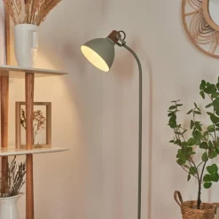 Luminaires Scandinaves-hofstein Lampadaire Chipou Vert, 1 lumière