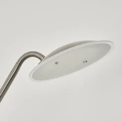 hofstein Lampadaire Chirep LED Nickel mat, 1 lumière* Lampadaires Et Lampes Sur Pied