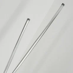 hofstein Lampadaire Concord LED Argenté, 1 lumière