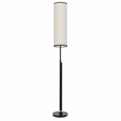 Lampes En Tissu-hofstein Lampadaire Coquimbito LED Noir, 2 lumières