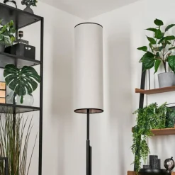 Lampes En Tissu-hofstein Lampadaire Coquimbito LED Noir, 1 lumière