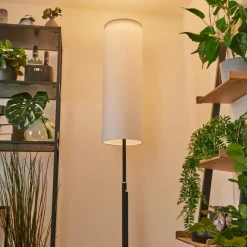 Lampes En Tissu-hofstein Lampadaire Coquimbito LED Noir, 2 lumières