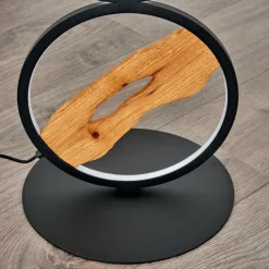 hofstein Lampadaire Cornol LED Écru, Noir, 1 lumière