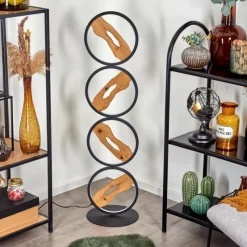 hofstein Lampadaire Cornol LED Écru, Noir, 1 lumière