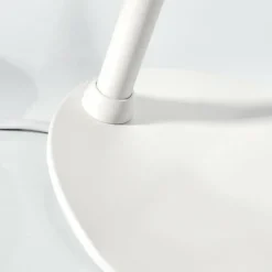 hofstein Lampadaire Corralcay Chrome, Blanc, 1 lumière