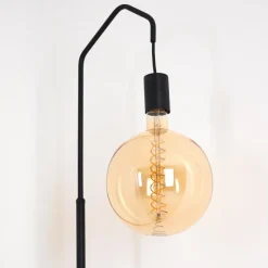 hofstein Lampadaire Cuyama Noir, 1 lumière* Lampadaires Et Lampes Sur Pied