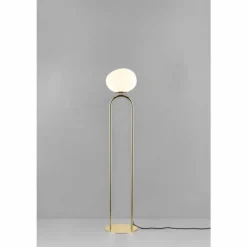 Design For The People by Nordlux Lampadaire SHAPES Laiton, 1 lumière