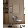 Design For The People by Nordlux Lampadaire NOMI Noir, 3 lumières* Lampadaires Et Lampes Sur Pied