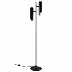 Design For The People by Nordlux Lampadaire ROCHELLE Noir, 2 lumières* Lampadaires Et Lampes Sur Pied